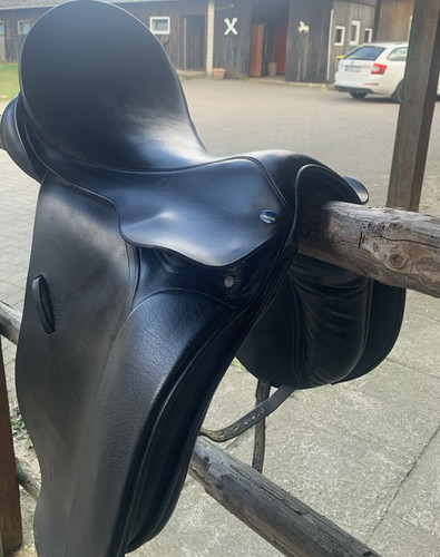 Euroriding dressursattel leder - euroriding,