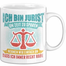 Anwalt Rechtsberatung Tasse