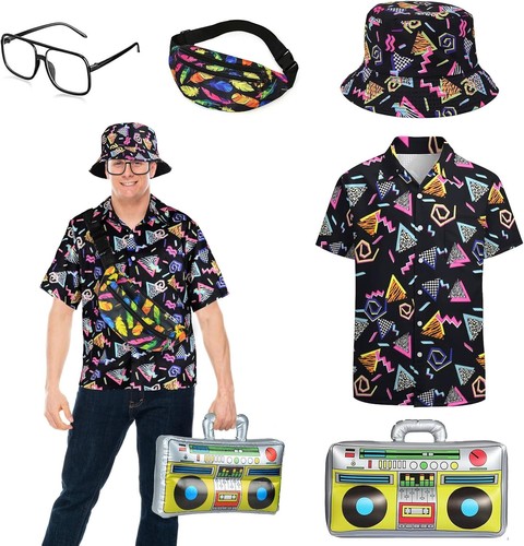 80er jahre rapper kostüm set - 80er,