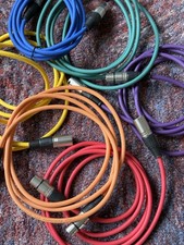 XLR Mikrofonkabel Verlängerungskabel 2m schwarz, geprüfte Qualität für Bühne