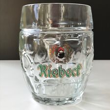 Riebeck Brauerei seit 1861 Glaskrug Humpen Seidel Krug Bier-Glas Pils - 0,5l