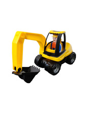 Lena 01621 - Truckies Bagger, stabiles Baustellen Fahrzeug ca. 25 cm, Bunt
