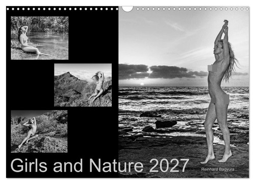 Girls and nature wandkalender - girls,