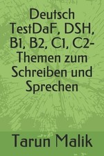 Deutsch TestDaF, DSH, B1, B2