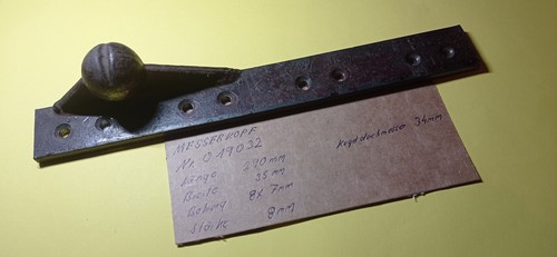 Messerkopf balkenmähwerk - messerkopf, nr