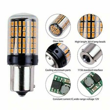 2x BA15S 1156 144SMD P21 W LED