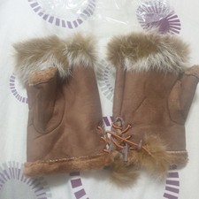 Damen winter faux kaninchen - damen,