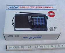 Neuwertiger  80er J. Elta  Germany - 8 Band Weltempfänger  im OKT.