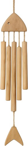 Khevga windspiel aus holz - windspiel,