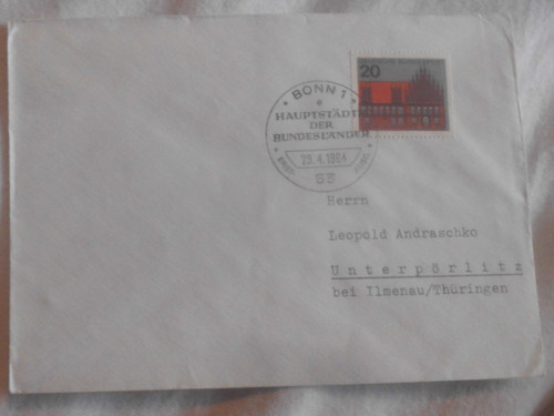 Bund fdc 416 - bund,