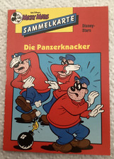 Micky Maus Sammelkarten Disney-Stars Die Panzerknacker