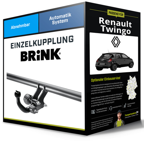 Abnehmbare anhängerkupplung - abnehmbare,