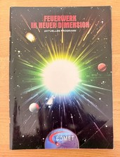 Alter COMET Feuerwerk Katalog