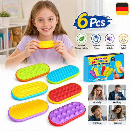 Magnetische slider fidget - slider,