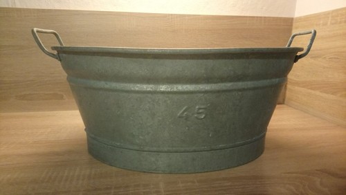 Kleine zinkwanne pflanzkübel - kleine,