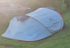 Wurfzelt Fresh & Black Neuwertig - 2 Seconds XL für 3 Personen