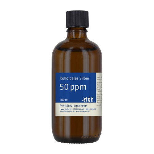 Kolloidales silber ppm - kolloidales, 50