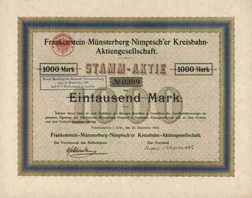 Frankenstein münsterberg - frankenstein,