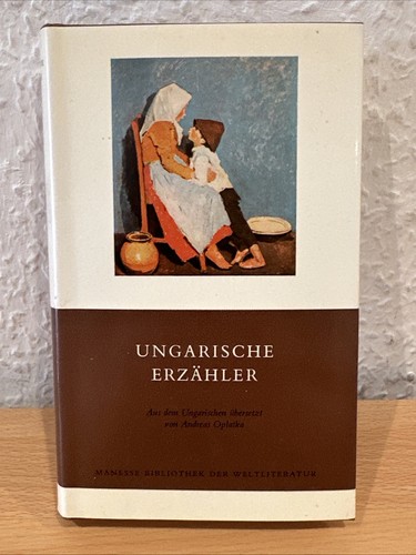 Manesse ungarische erzähler - -,