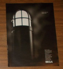 Seltene Werbung BEGA Leuchten
