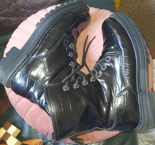 Schwarze leder boots tamaris - schwarze,