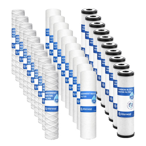 Set 30x wasserfilter - 10, zoll
