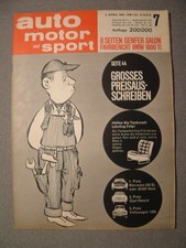 AMS 7/1964 BMW 1800 TI Neue