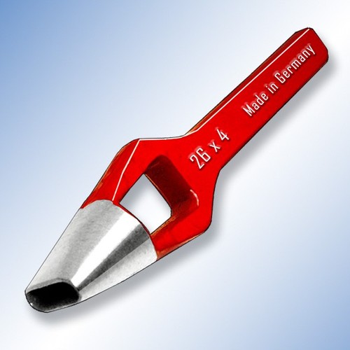 Locheisen oval 4 mm - oval, 26