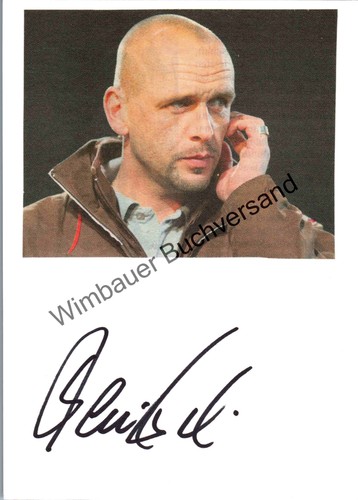 Original autogramm holger - original,