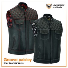 Leatherick Herren genarbtes