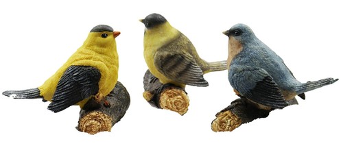 Dekofigur skulptur vogel - dekofigur,