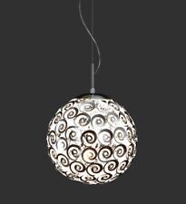 Trio Pendelleuchte Pendellampe chrom Leuchte 40cm E27 Lampe 308300206 Neu