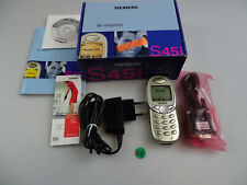 Original Siemens S45i Silber Royal Champagne! Ohne Simlock! TOP! RAR! OVP!