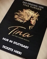 Musical Poster  TINA - Das Tina Turner Musical  84x59cm  Stuttgart  *TOP*