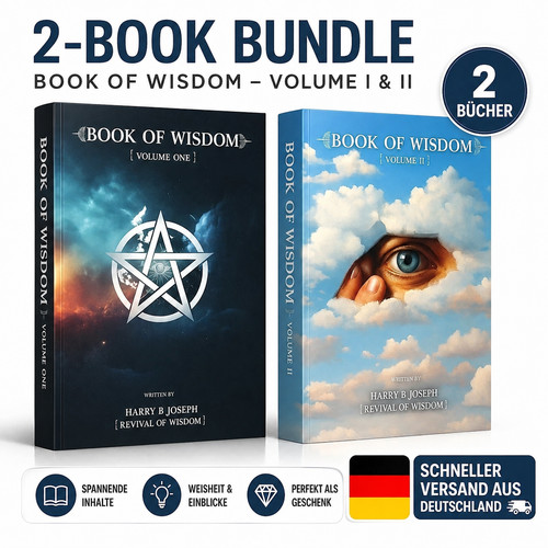 Book wisdom volumes - book, 1