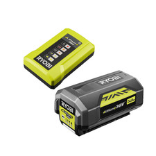 B-Ware RYOBI Akku-Starter-Set RY36BC17A-140 36 V 4,0 Ah mit Akku und Ladegerät