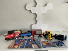 Lego® Eisenbahn Waggon 9V TRAIN 4563 SET Güterzug Lok / ENGINE WAGON ZUG