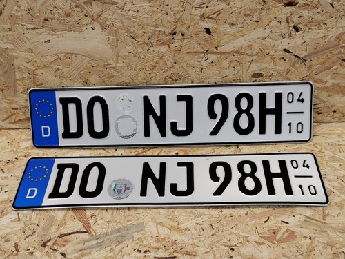 Nummernschild deutschland - deutschland, =
