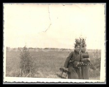 Foto, WK2, Inf.Div.268/Art.Reg.268, Feldfernkabel wird verlegt; L93L XT