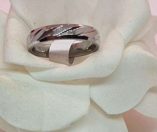 Edelstahl ring verlobung - edelstahl,