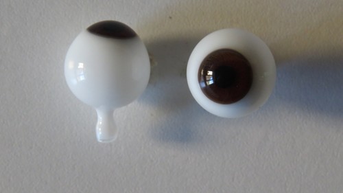 Augen puppe antik braun - augen,