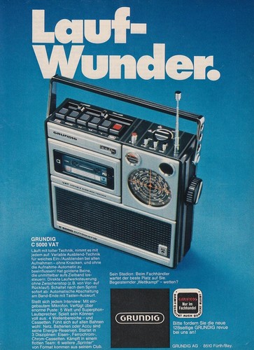 Grundig 5000 vat reklame - -,