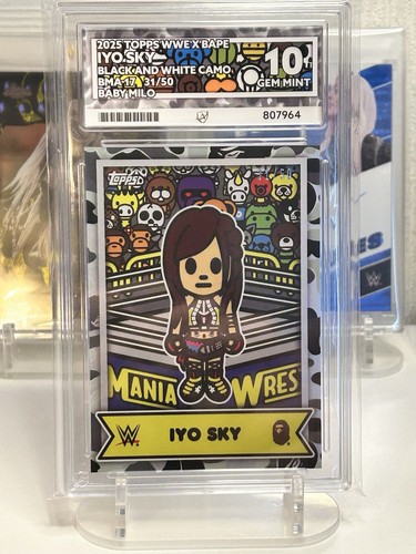 Topps 2025 wwe bape iyo - 2025, x