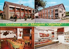 Weibersbrunn Jaegerhof Gasthaus Metzgerei Gastraum Fleischtheke
