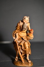 Krippenfigur Holz geschnitzt