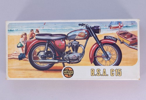 Airfix bsa c15 motorrad - bsa,