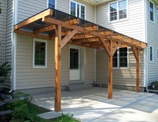 Terrassenüberdachung Garten