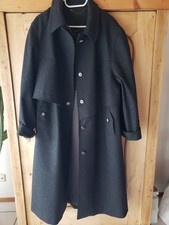 Mehler Tuche Trachtenmantel Wollmantel Dunkelgrau Gr. 23