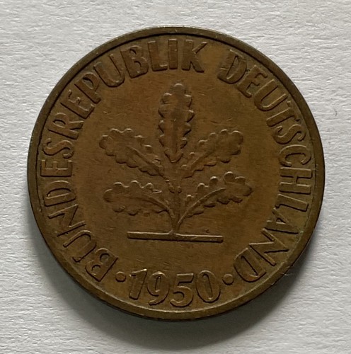 Pfennig 1950 d - ★, 10