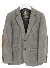 Scotch & Soda Blazer Herren M Glen Check Geflickt Ellenbogen Gefüttert